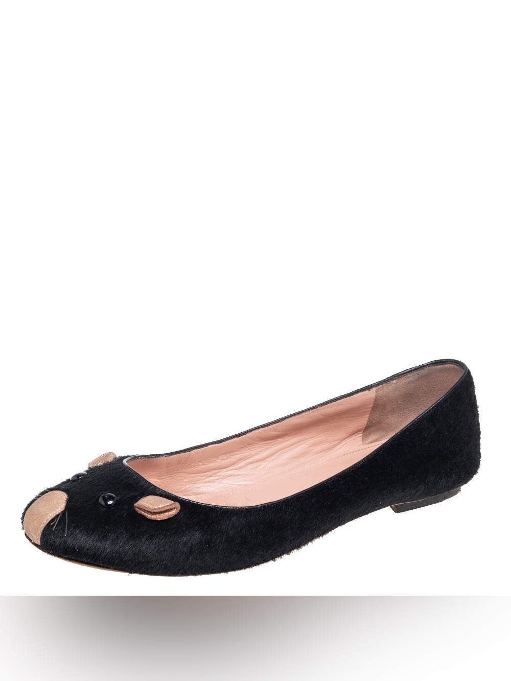 Marc By Marc Jacobs Mouse Flats Horsehair